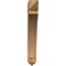 Ekena Millwork Thorton Arts & Crafts Rough Sawn Bracket, Western Red Cedar, 6"W x 40"D x 44"H BKT06X40X44THR03RWR - alternate 2